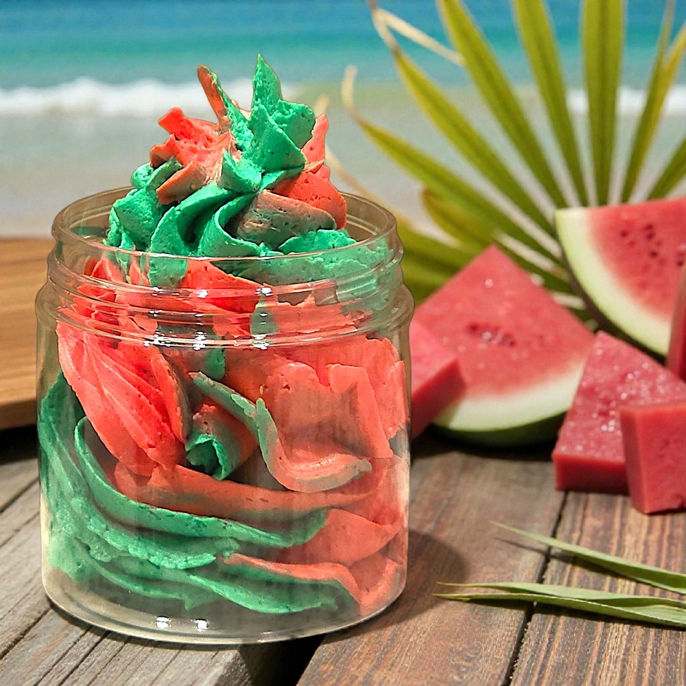 BUY NOW- 4oz Handcrafted Tropical Whipped Shaving Soap - Picture 2 of 9